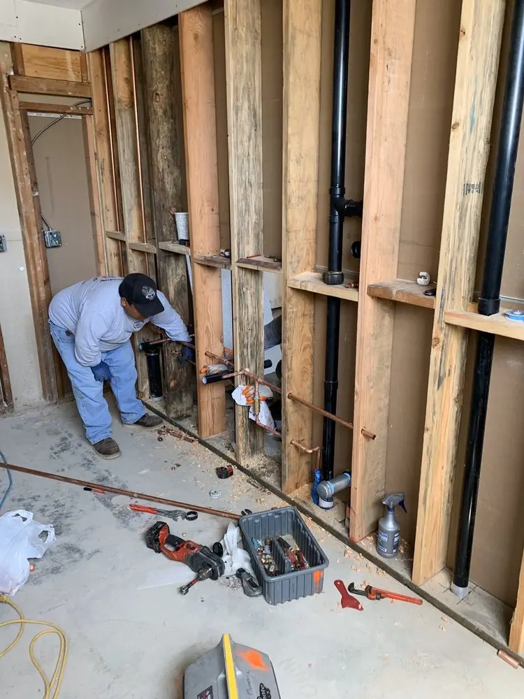 Commercial rough-in plumbing for Commercial Plumbing in Eureka Springs